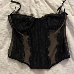 Out from under corset